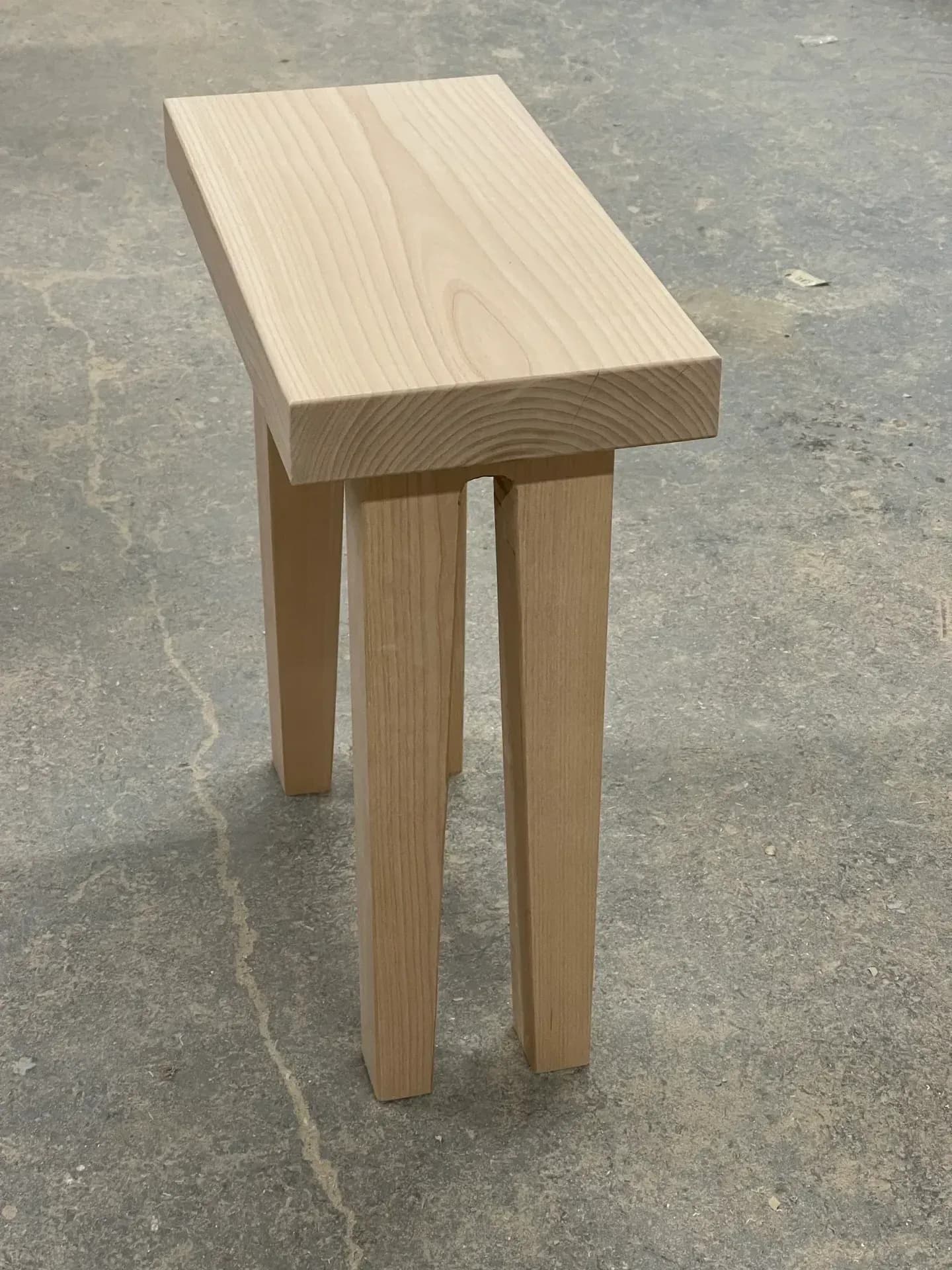 Alder End Table Progress